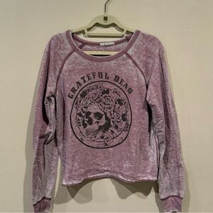 Junk Food Clothing Pink Long Sleeve Top